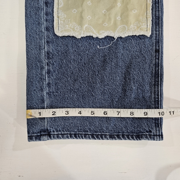 Pacsun patchwork baggy jeans women's size 24 - Picture 7 of 13